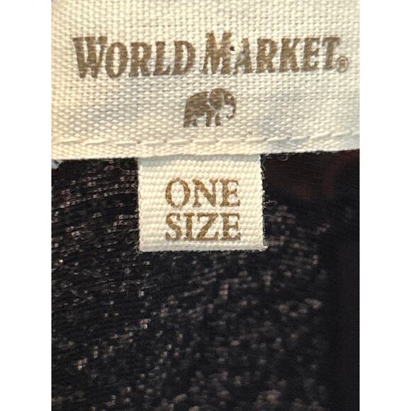 World Market Velvet Burnout Shrug - Picture 5 of 7